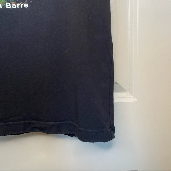 Balenciaga Paris Black Distressed Tee Size XS - Picture 4 of 11